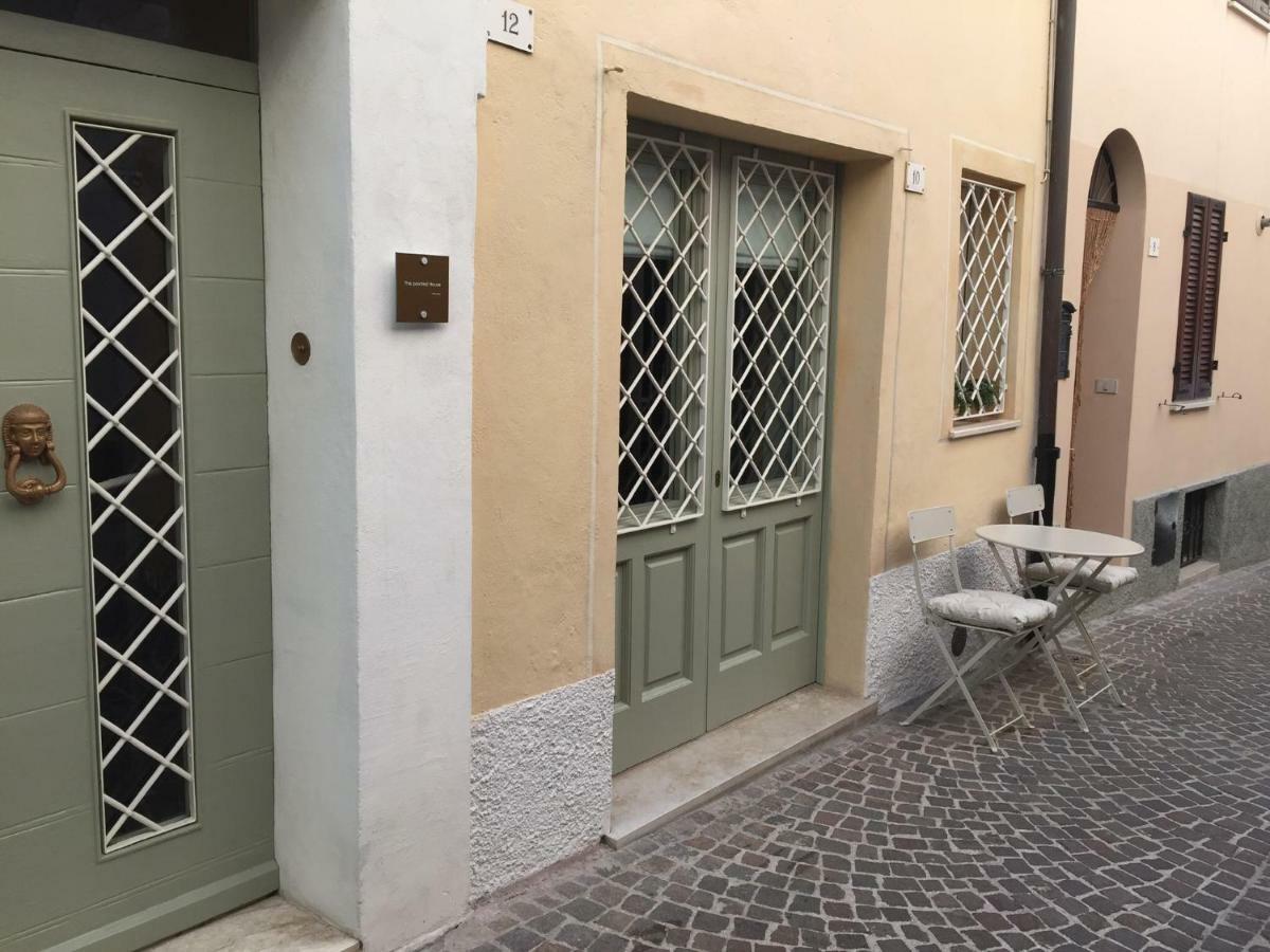 The Painted House, Nei Vicoli Di Sirolo Posto Spiaggia In Omaggio Exterior foto